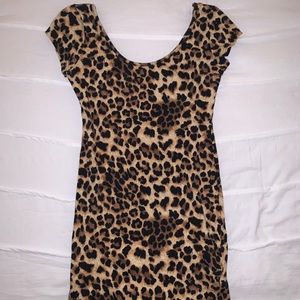 Bodycon Cheetah Dress